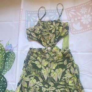 Bethels romper with adjustable straps .